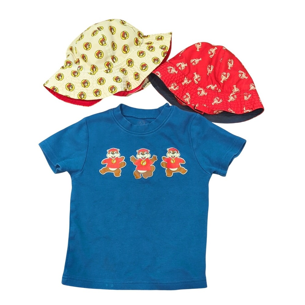 Bucees Tshirt &‎ Hats Bundle size 4